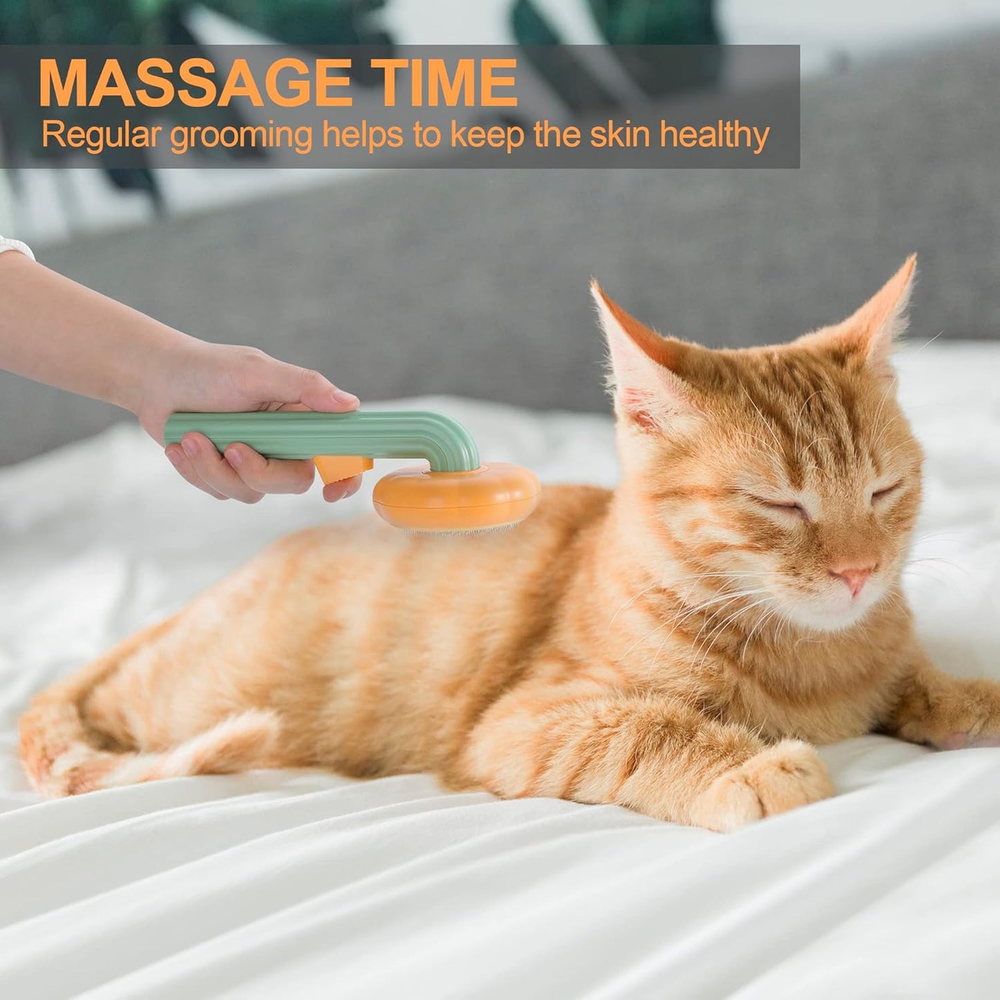 Felinoir™ Self Cleaning Slicker Brush