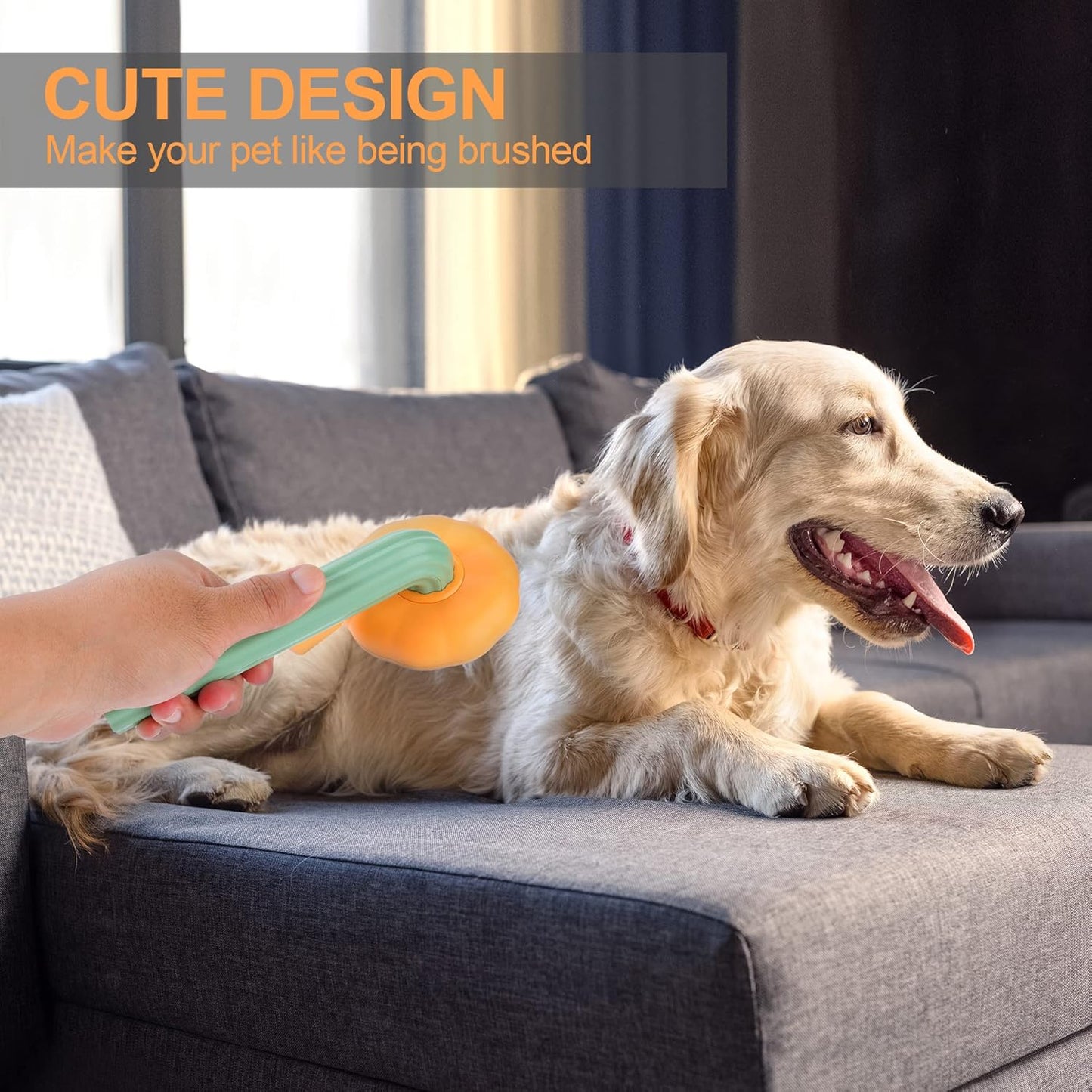Felinoir™ Self Cleaning Slicker Brush
