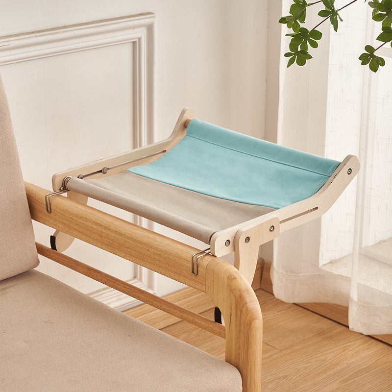 Felinoir™ Wooden Cat Window Bed