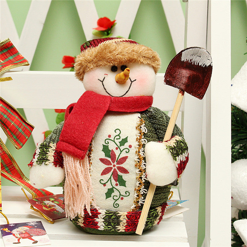 Christmas Trio Set: Santa, Snowman & Reindeer