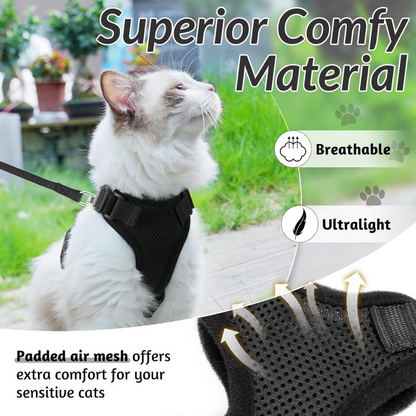 Felinoir™ Cat Harness with Leash
