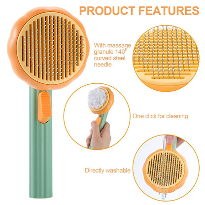 Felinoir™ Self Cleaning Slicker Brush