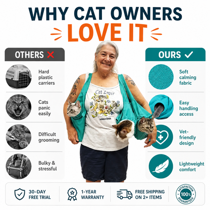 Buy 1 Get 1 FREE: Felinoir Cat Carrier