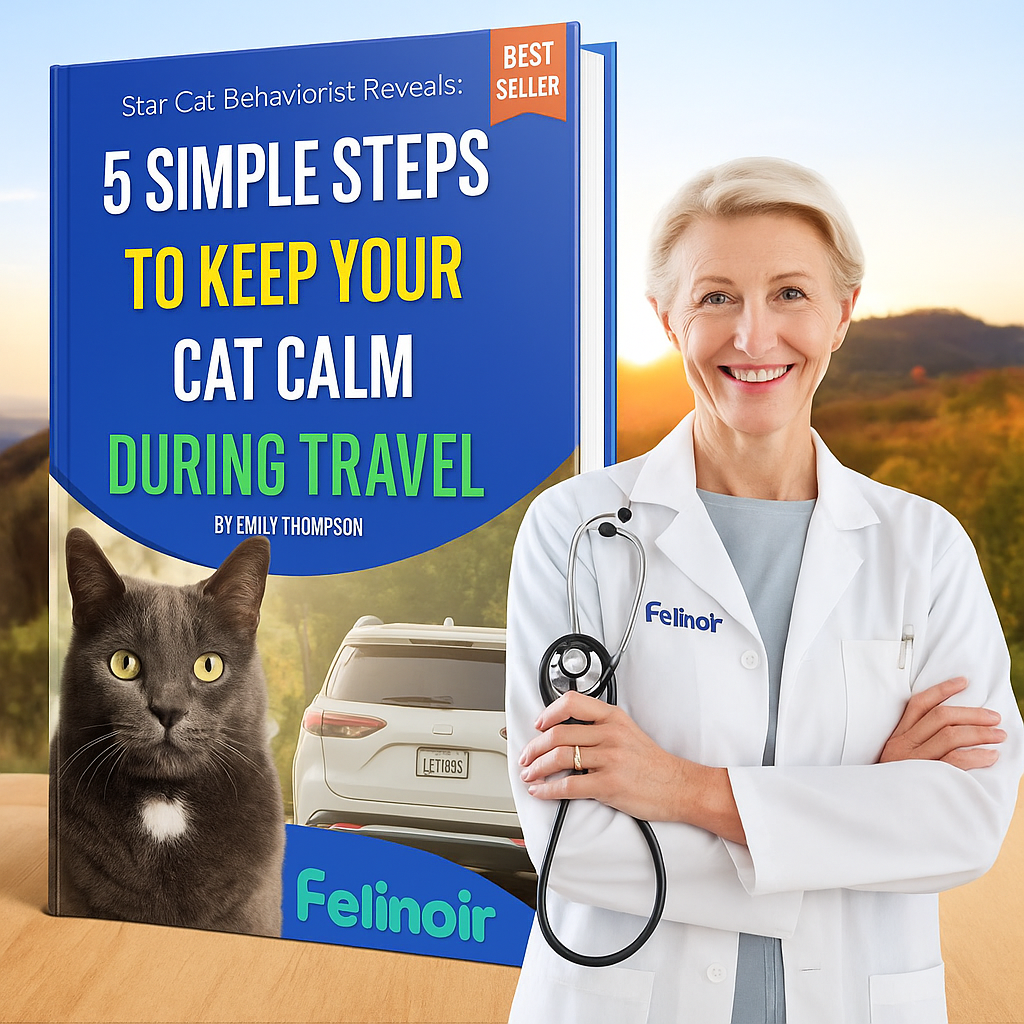 FREE EBOOK: 5 Simple Steps to Keep Your Cat Calm During Travel