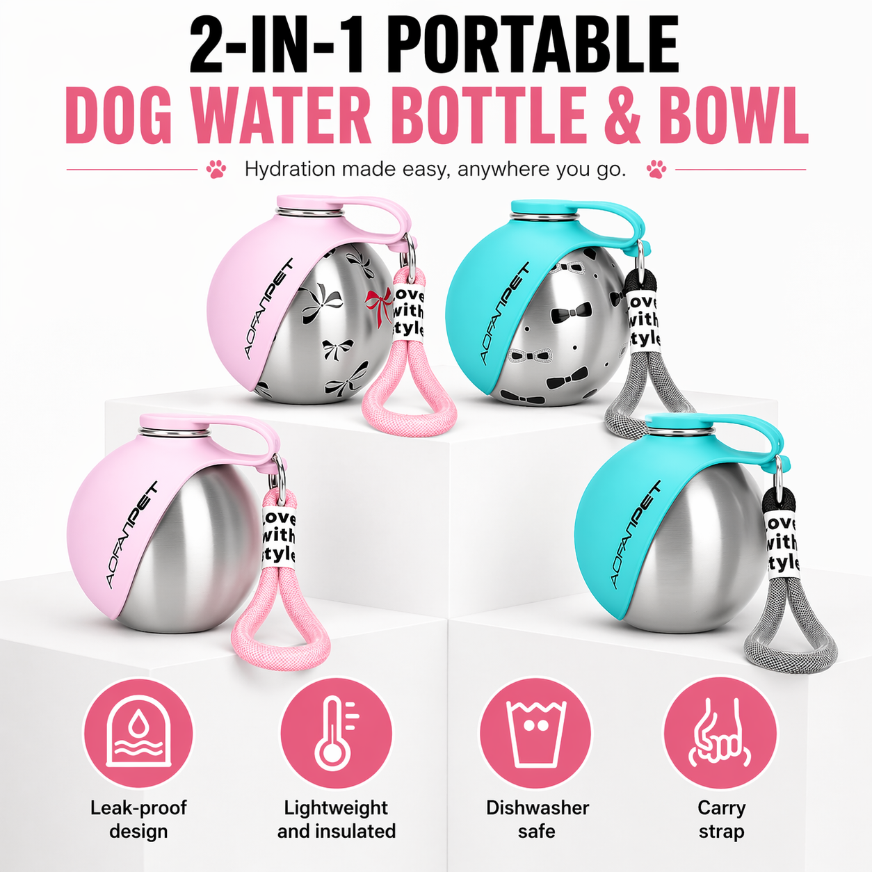 Felinoir™ Hydration Bottle for Dogs