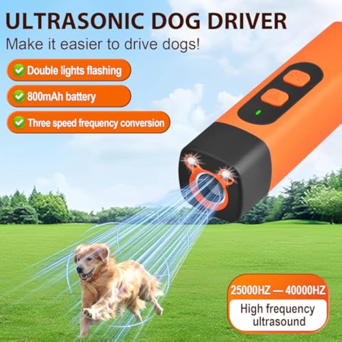 Felinoir™ Ultrasonic Dog Bark Deterrent