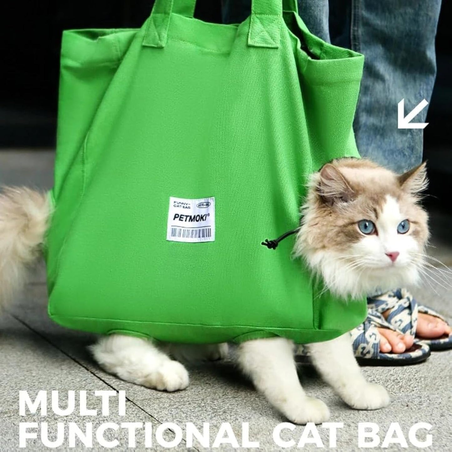 Felinoir Petmoki™ Cat Carrier Bag