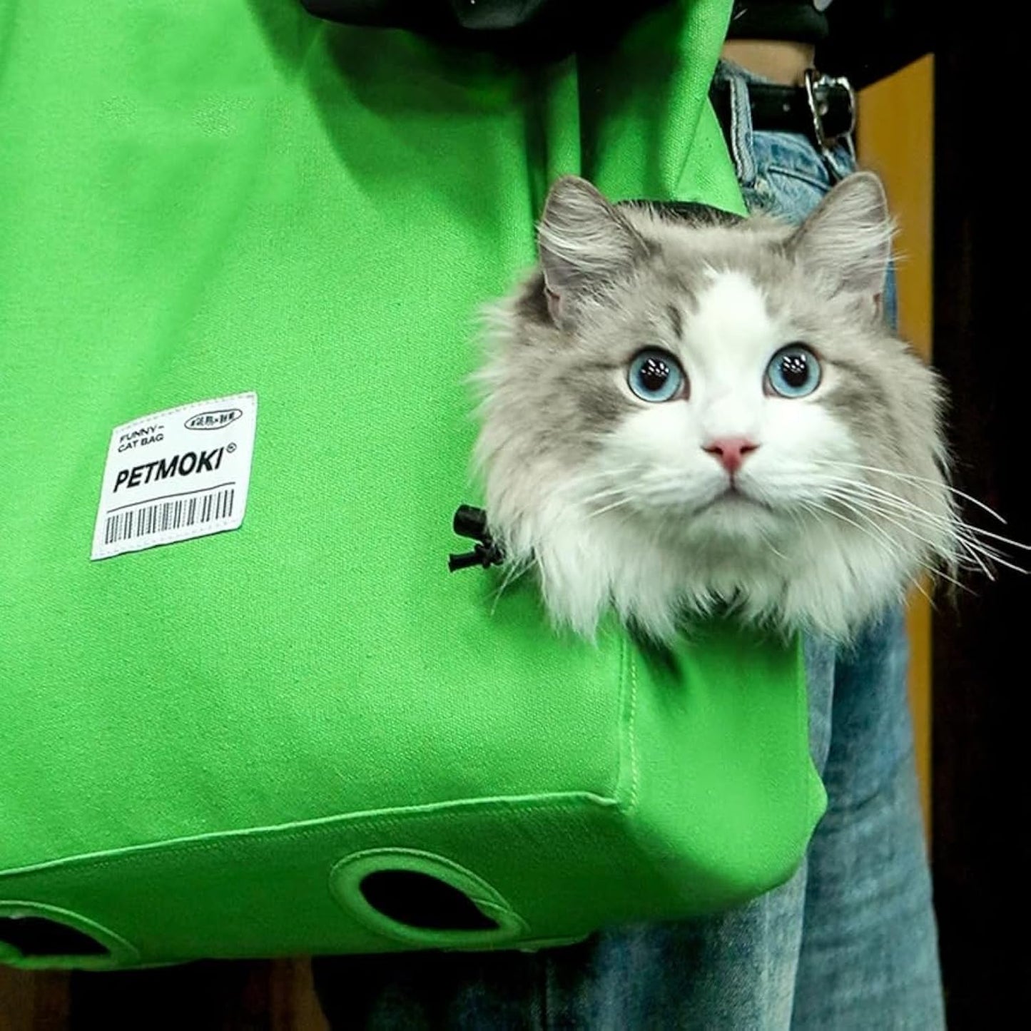 Felinoir Petmoki™ Cat Carrier Bag